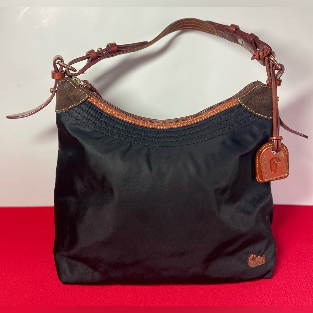 Dooney & Bourke Nylon Large Erica Shoulder Bag.